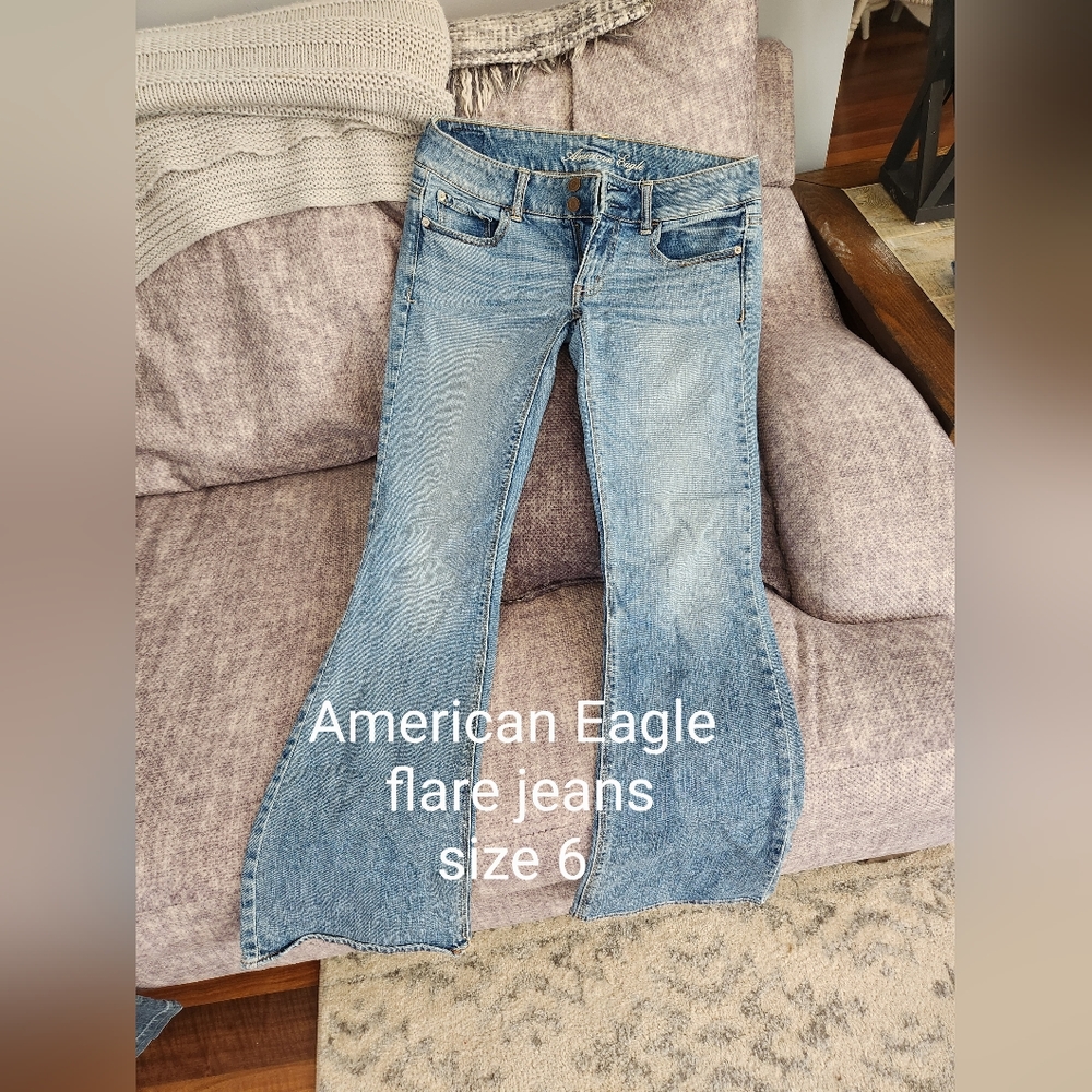 American eagle flare jeans